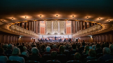 Konzertsaal des Adventskonzerts
