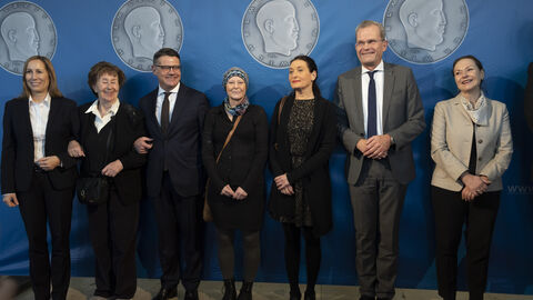 Festakt zur Verleihung der Wilhelm-Leuschner-Medaille an Fritz Bauer