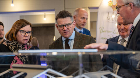 Ministerpräsident Boris Rhein bei der Eröffnung der 75. Landwirtschaftlichen Woche Nordhessen in Baunatal